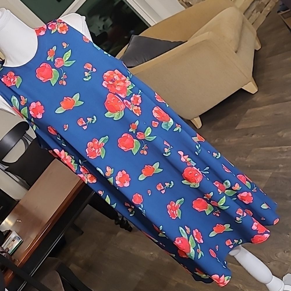 Mud Pie sz M A-line midi dress